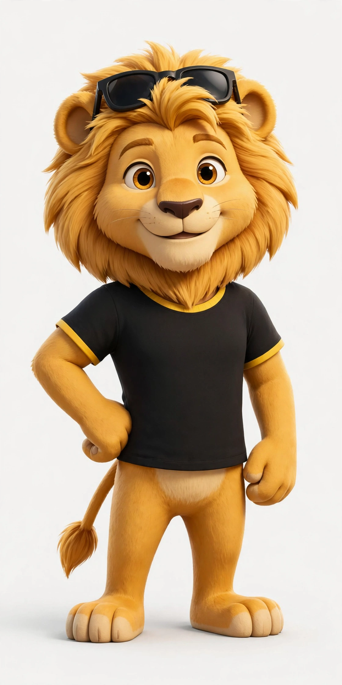 PixelForge Studio lion mascot